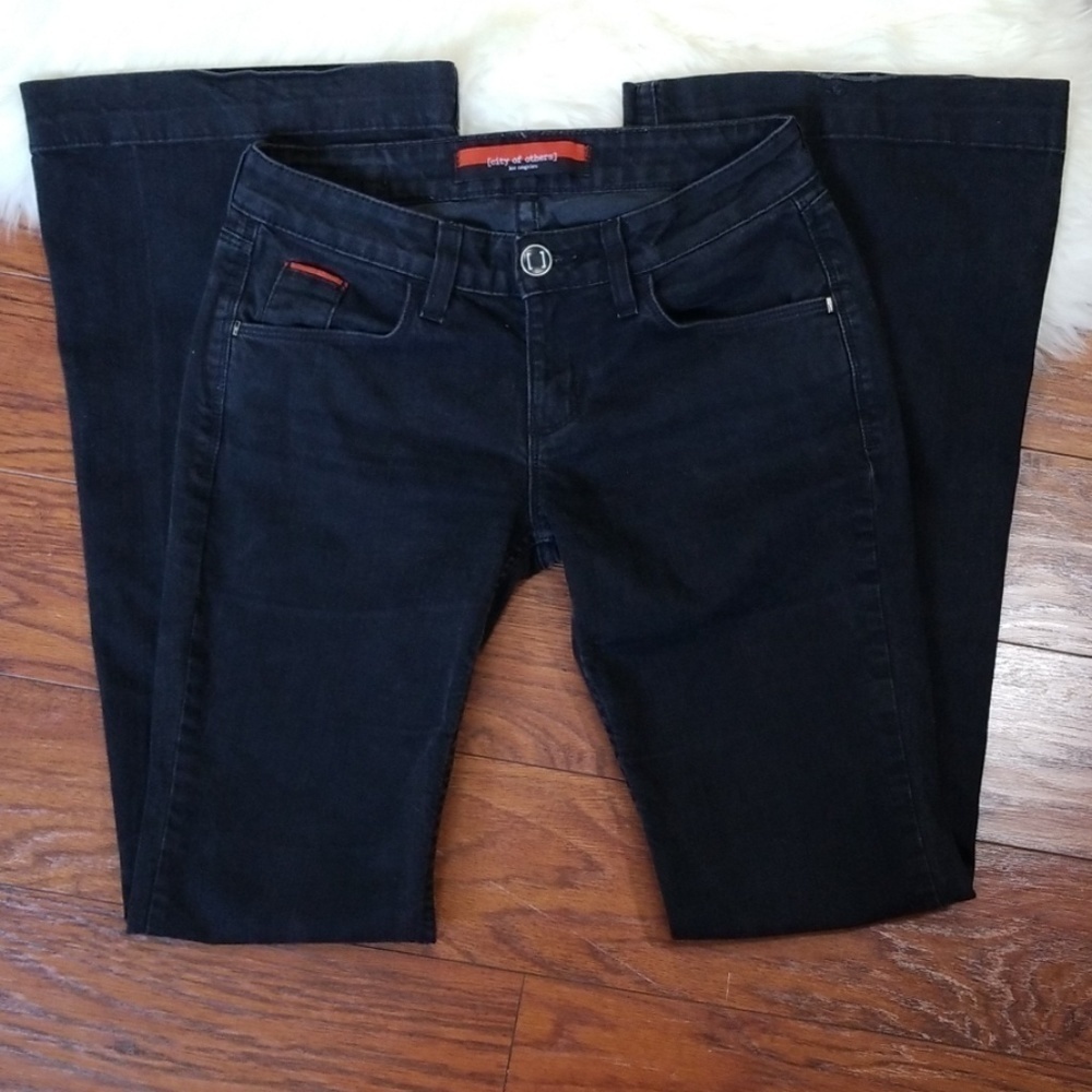 Black Flare City Of Others Jeans - Picture 5 of 8